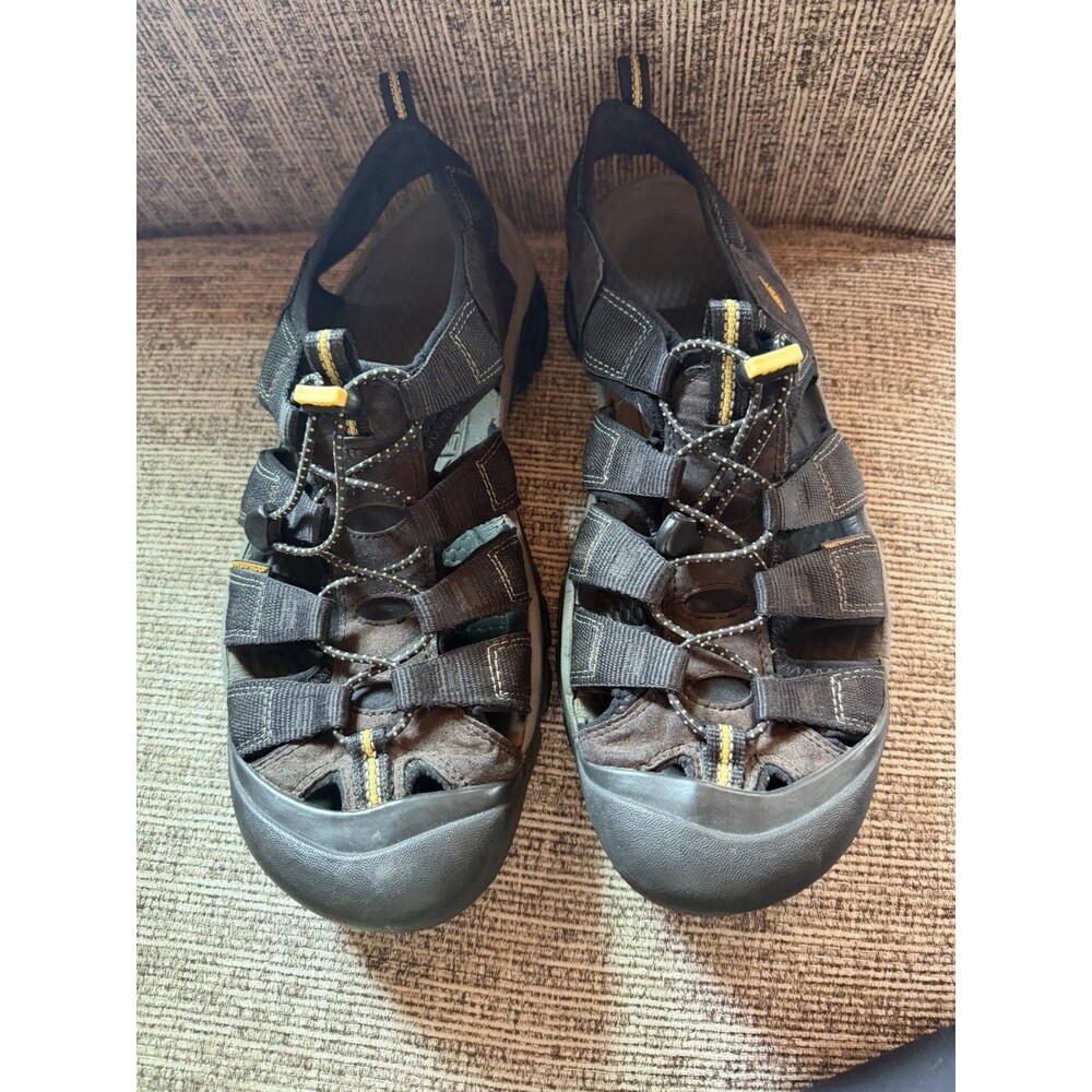 Keen Newport H2 Water Sandals Closed Toe Fisherman Sandals Athletic Black Men 13